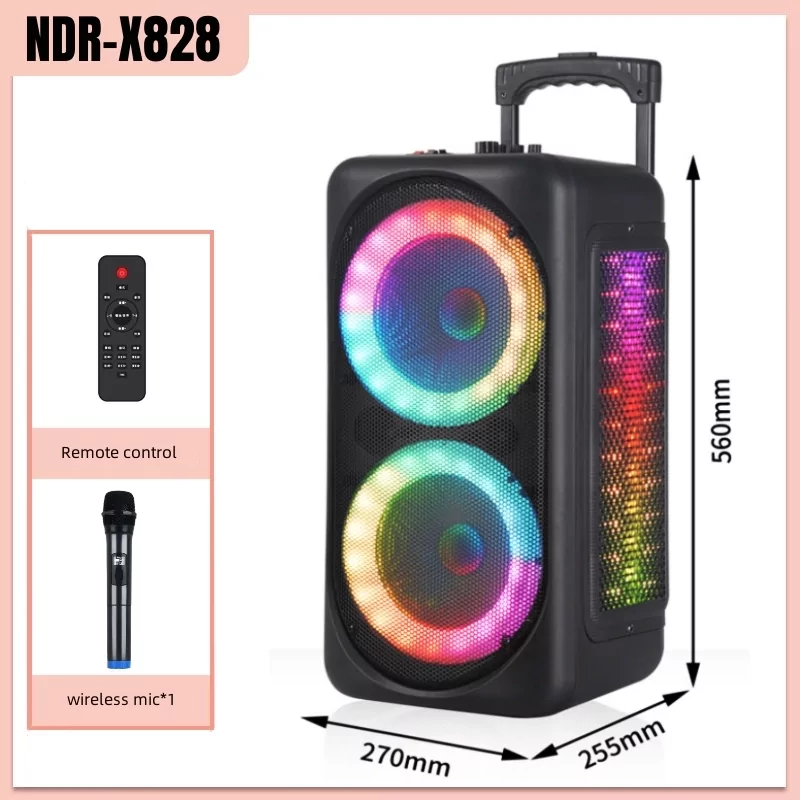 Портативна Bluetooth колонка speaker NDR-X828 Вінниця - фото 2
