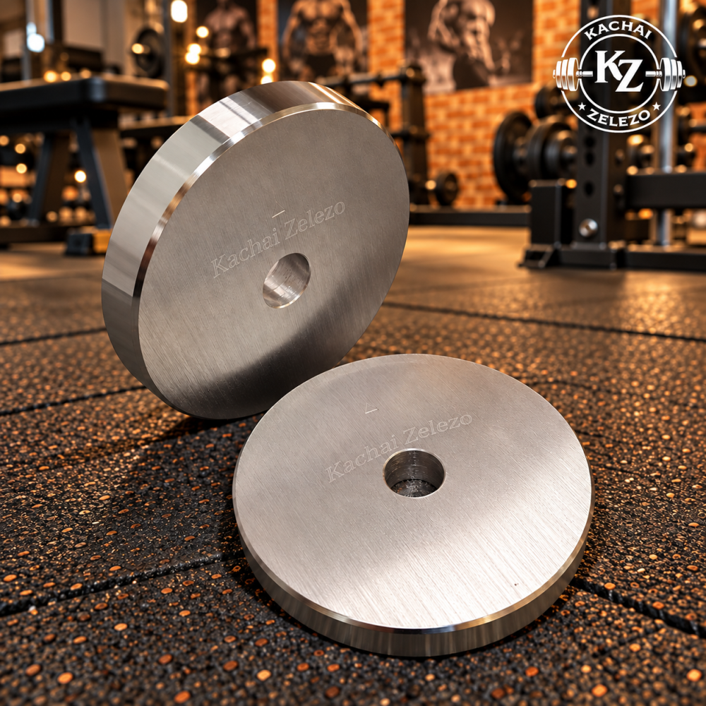 Гантели наборные 2 по 20 кг + Переходник для штанги Kachai Zelezo Iron Pro Киев - изображение 18