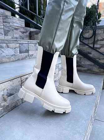 Черевики жіночі GREMMY 607 бежеві (весна-осінь, шкіра натуральна) (4321) 36р.37р.38р. 38 Коломыя