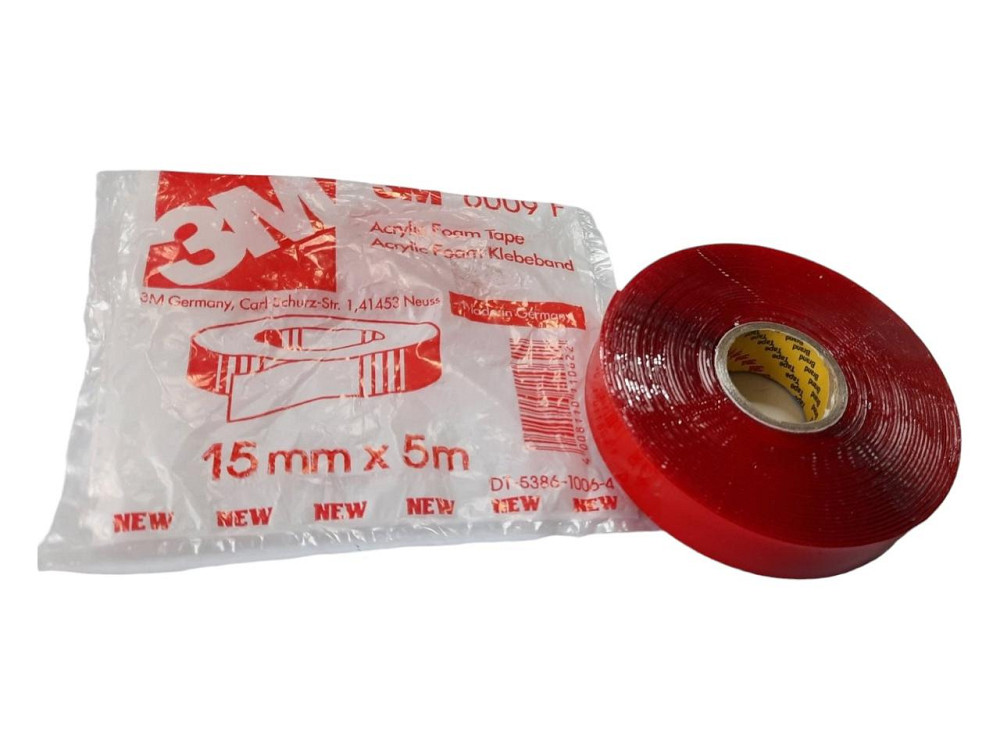 Скотч двосторонній. 3M 6009F 15мм*5м*0,8мм прозорий Вінниця - фото 1