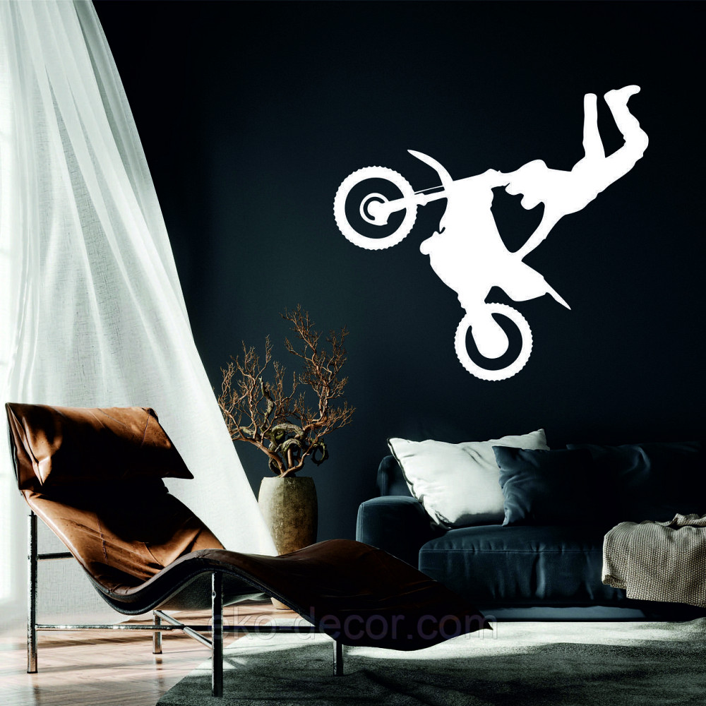 Декоративне настінне Панно «Мотофрістайл», Декор на стіну Київ - фото 1