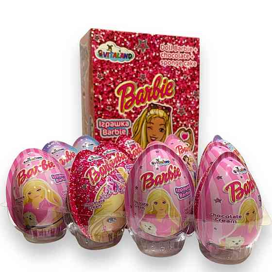 Упаковка яєць із сюрпризом Joy "Barbie", 15 гр, 12 штук, Vitaland Харків