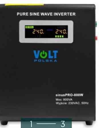 Джерело безперебійного живлення: VOLT Sinus Pro 800W 12V. Київ