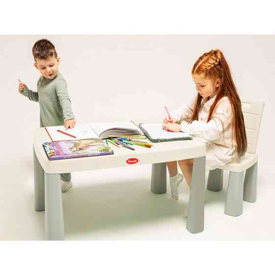 Дитячий стіл з накладкою для гри у аерохокей 04580/11 білий Вінниця