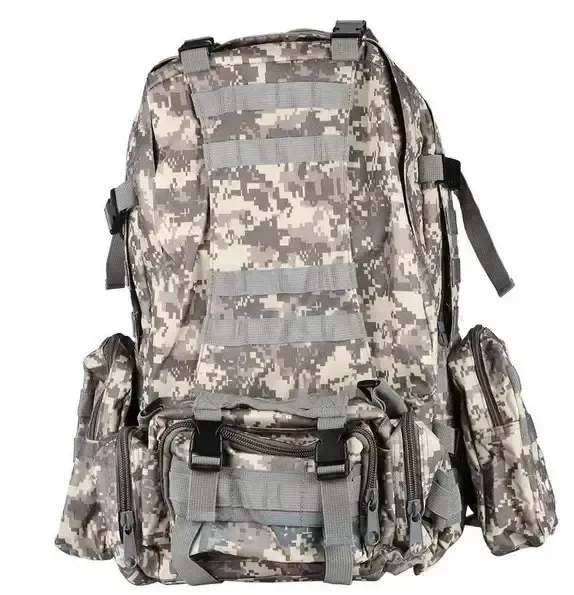 Хаки Рюкзак тактический с итогами Eagle B08 55 литр / Военный, штурмовой / Армейский Коломия - фото 9