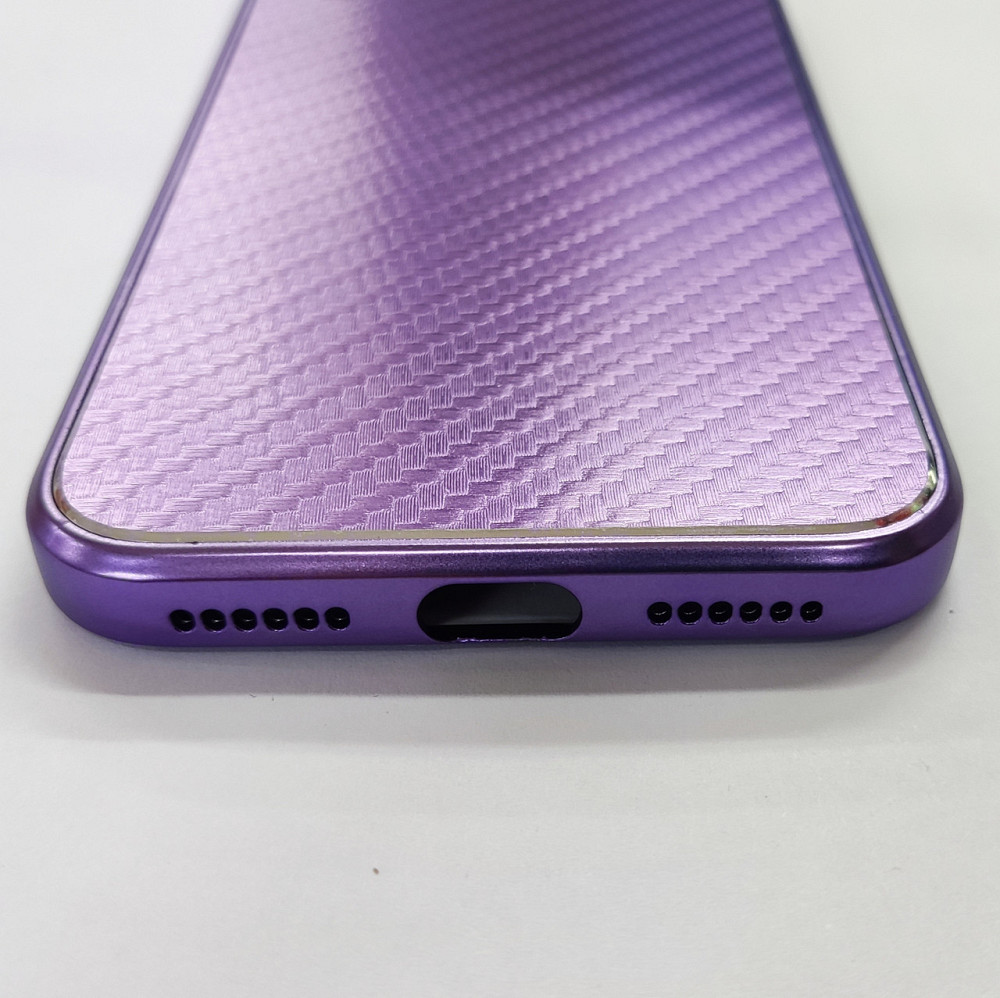 Противоударный чехол Карбон для Iphone X Voilet Киев - изображение 3