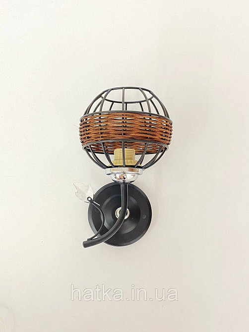 Настенное бра B-91188A/1 черный+хром Киев - изображение 1