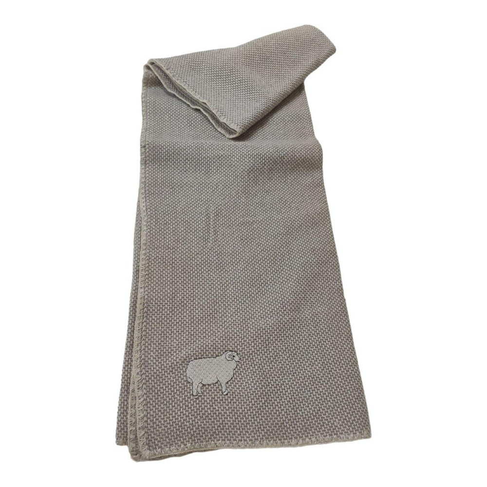 Лижник - одеяло 90×205 см из полушерсти с вышивкой, 60% шерсть / 40% хлопок Киев - изображение 5