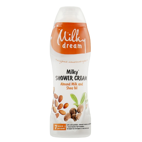 Крем-гель для душу 500мл Мигдалеве молочко та олія ши Milky Dream Житомир - изображение 1