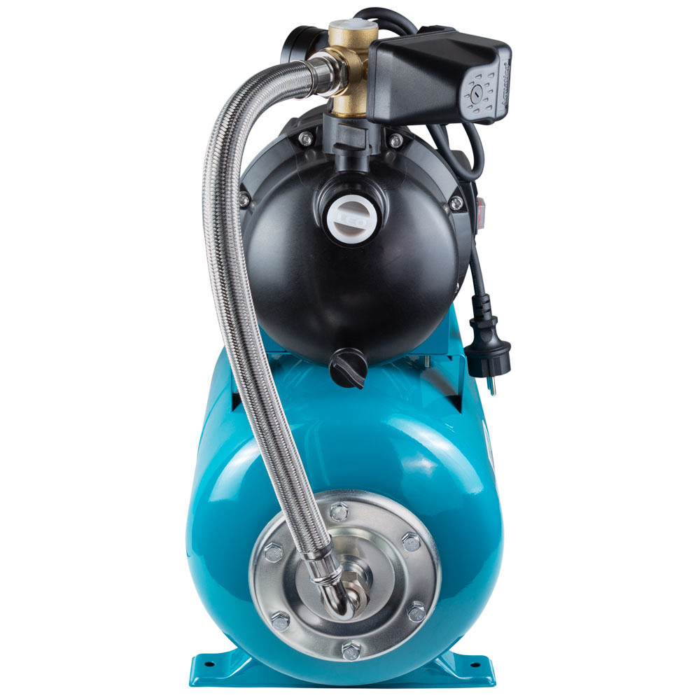 Станція 1.0кВт Hmax 44м Qmax 73л/хв пластик (самовсмоктуючий насос) 24л Україна AquaticaLEO EKJ-1002PA5/UA Рівне - фото 8