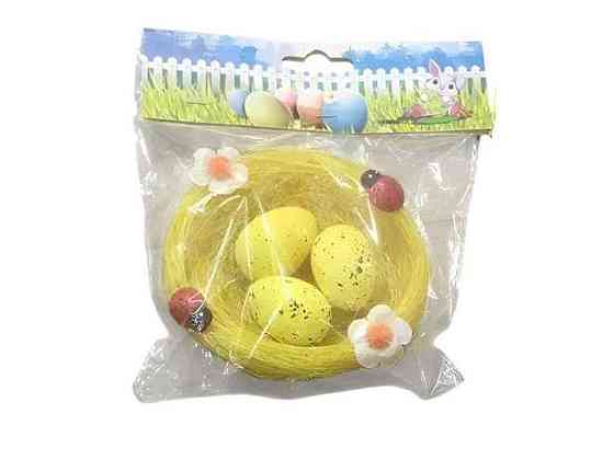 Декор крупнодной Easter nest 9х3см R40465 ТМ STENSON Киев