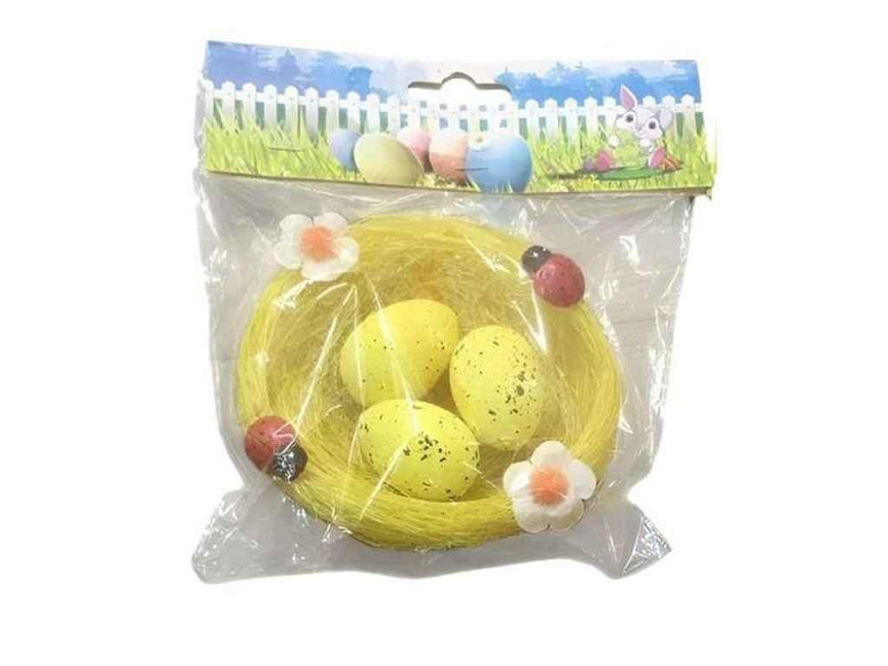 Декор великодній Easter nest 9х3см R40465 ТМ STENSON Київ - фото 1