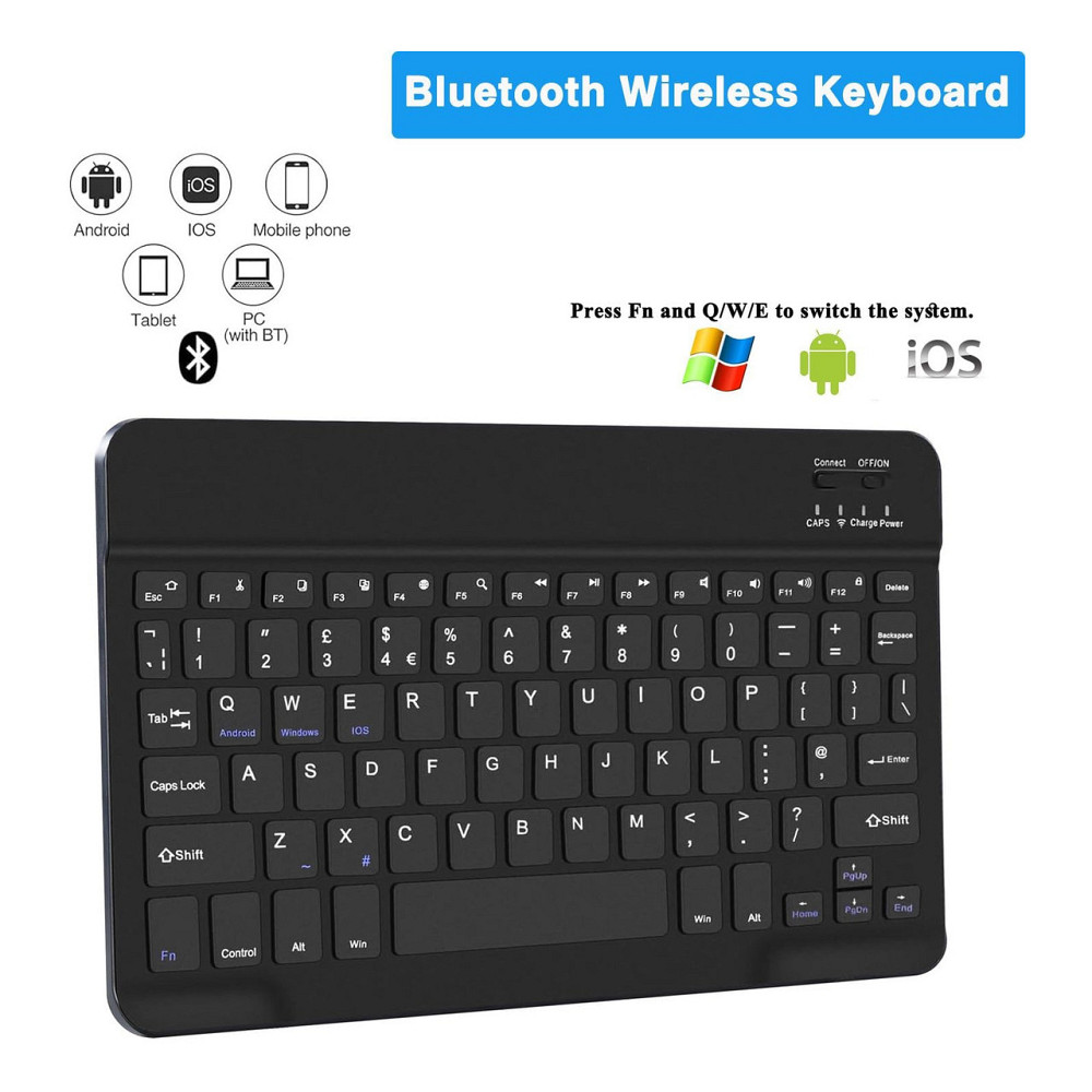 Клавіатурний чохол для Samsung Galaxy Tab A9 Plus SM-X210/X216/X218 чорний Bluetooth з віднімною клавіатурою UK QWERTY Київ - фото 8