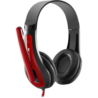 Наушники Canyon HSC-1 Black-Red (CNS-CHSC1BR) Винница - изображение 2