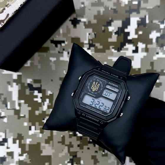 Patriot 010BKUAGD Тризуб золото Чорні + Коробка. SBR Київ