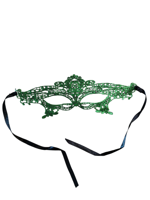 Маска на корпоратив на очі one size зелений Київ - фото 1