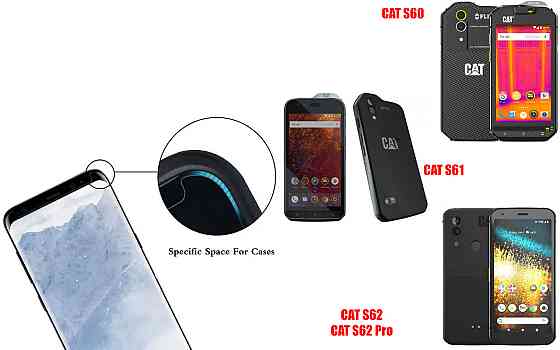 Защитное стекло HyperGlass Pro для CAT S60, CAT S61, CAT S62, CAT S62 Pro – максимальная чувствительность и Киев