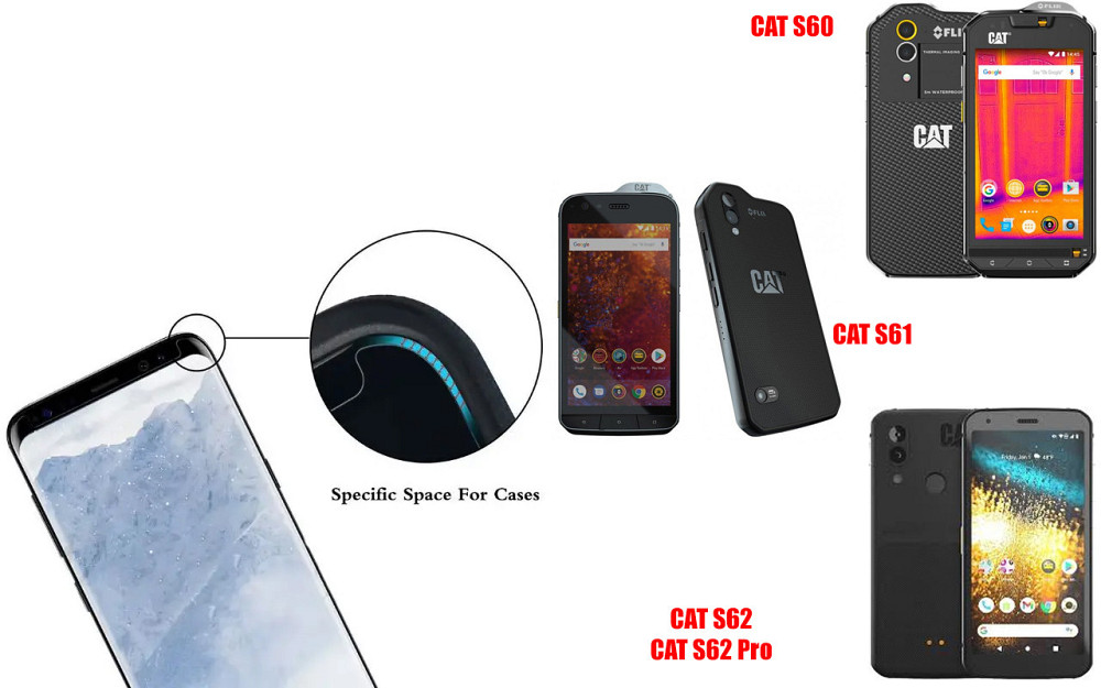 Защитное стекло HyperGlass Pro для CAT S60, CAT S61, CAT S62, CAT S62 Pro – максимальная чувствительность и Киев - изображение 3