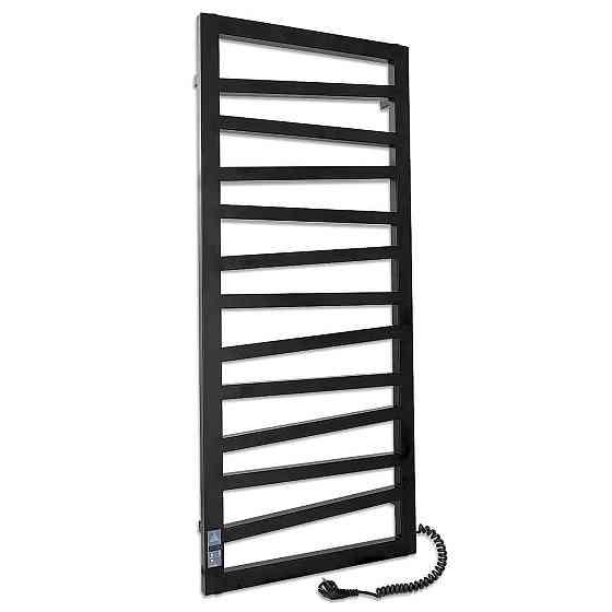 Електрична сушарка для рушників Laris Зебра Міраж ЧКЧ 11 500Х1200 Е чорний Київ