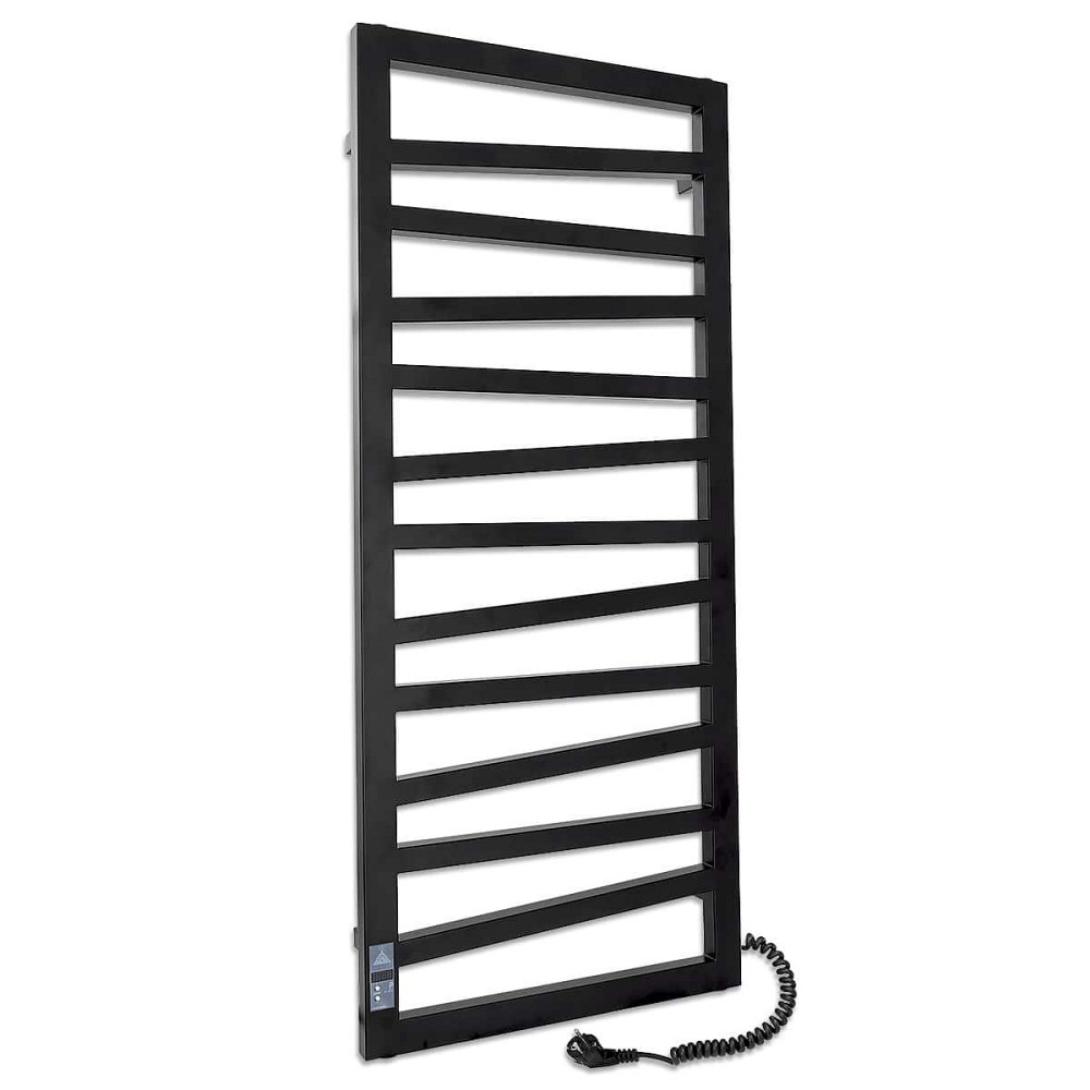 Електрична сушарка для рушників Laris Зебра Міраж ЧКЧ 11 500Х1200 Е чорний Київ - фото 1