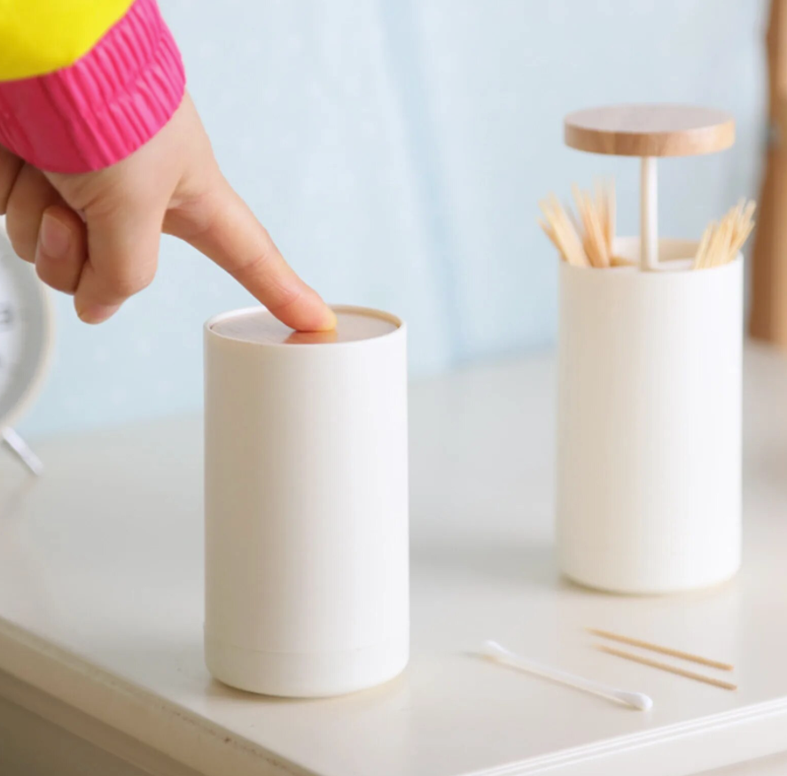 Бокс для вушних паличок і зубочисток Bathlux, 7 кольорів Дніпро - фото 3