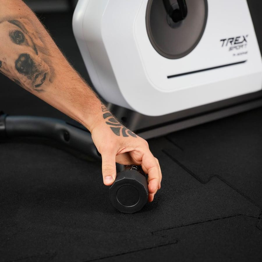 Велотренажер Trex Sport TX-500MB IRON магнитный белый Киев - изображение 7