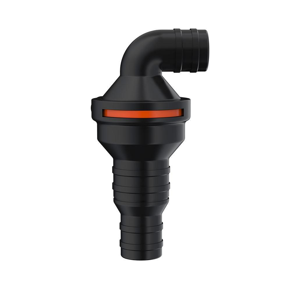 Зворотний клапан SEAFLO кутовий (90°) для шланга 25/32/38 мм — Універсальний (Marine Grade) Київ - фото 3