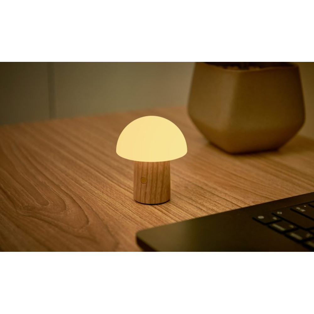Светильник на аккумуляторе Gingko Alice Mushroom Lamp Super Mini RGB 65 мм (Белый ясень) Киев - изображение 2