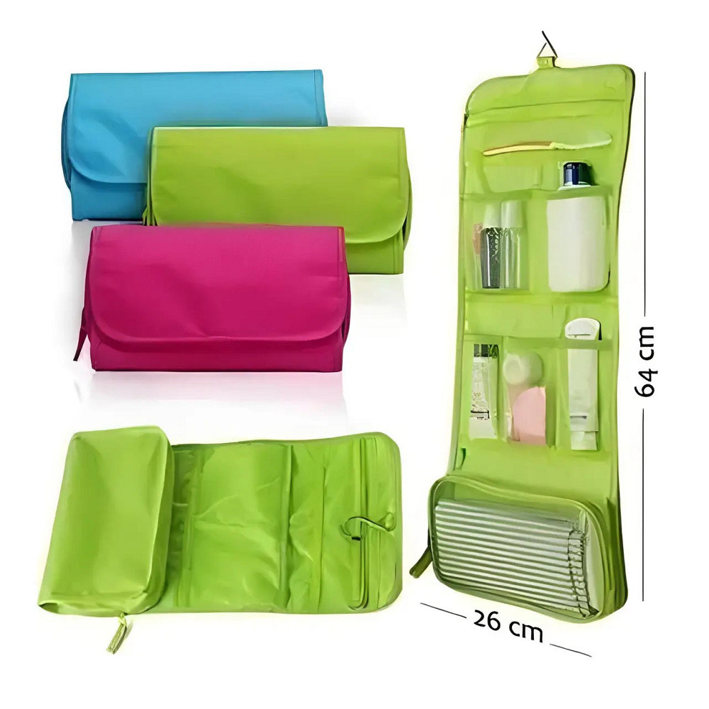 Органайзер дорожный сумочка косметичка Travel Storage Bag. Цвет: зеленый IL-31 Львов - изображение 11