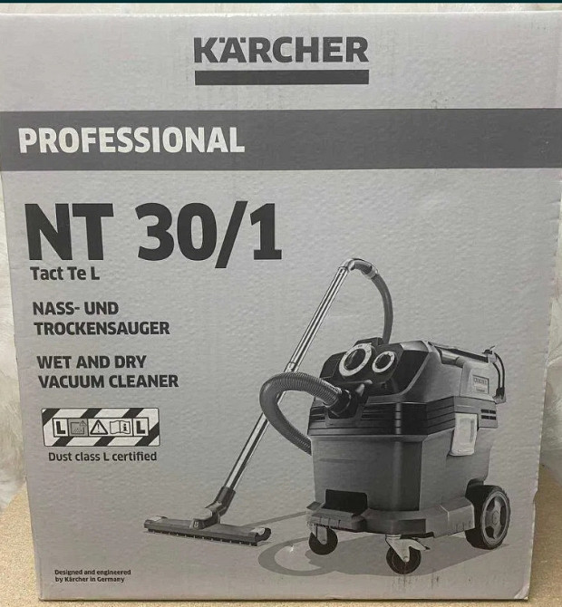 Пылесос с мешком: Karcher NT 30/1 Tact Te L (1.148-211.0) Киев - изображение 1