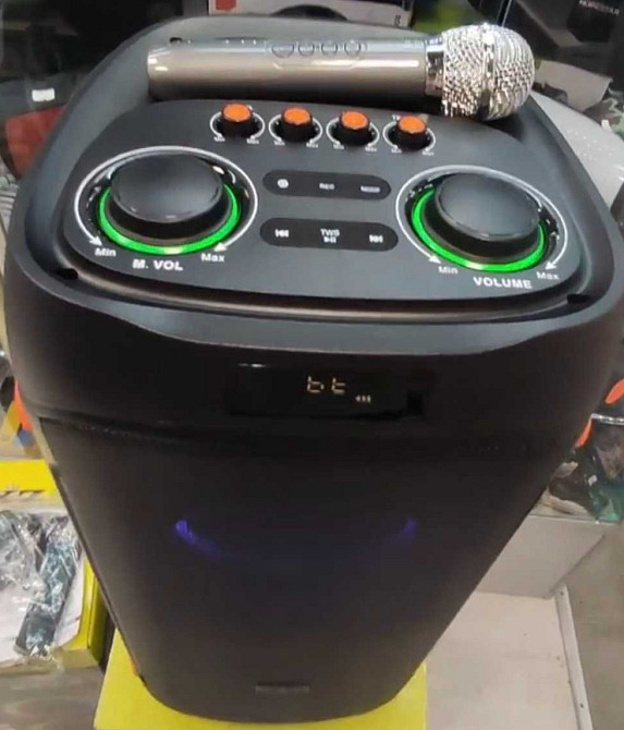 Мощная Bluetooth колонка ZXX 1200 Вт с микрофоном и пультом. Харьков - изображение 6