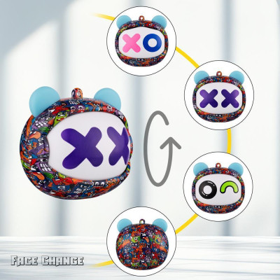 Наушники XoKo G05-face changing TWS Violet (G05-VIOT) Винница - изображение 11