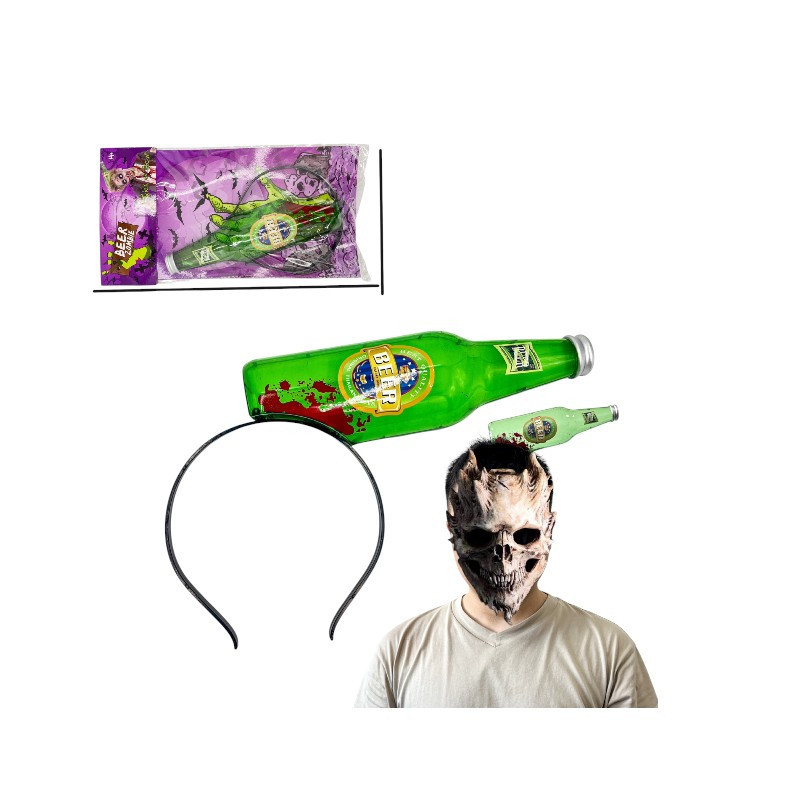 Обруч на Хэллоуин Бутылка one size разноцветный Киев - изображение 2