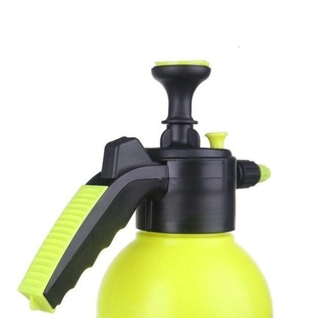 Ручной опрыскиватель помповый для сада и огорода,пластиковый,садовый,желтый на 2 литра Каменец-Подольский - изображение 2