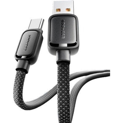 Дата кабель USB 2.0 AM to USB-C 1.0m 7A black Essager (EXCT-TD01-P) Винница - изображение 4