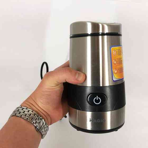 Кавомолка з напругою 200V MAGIO, Подрібнювач кавових зерен, Кавомолка електрична найкраща MB-21 Київ