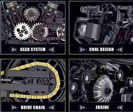 Конструктор разпродаж! мотоцикл коробка и без!!! Харьков