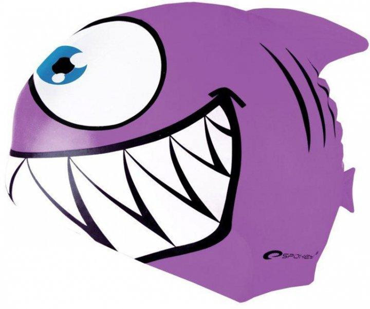 Шапочка для плавання Spokey силікон 87476 Вишневе - фото 1