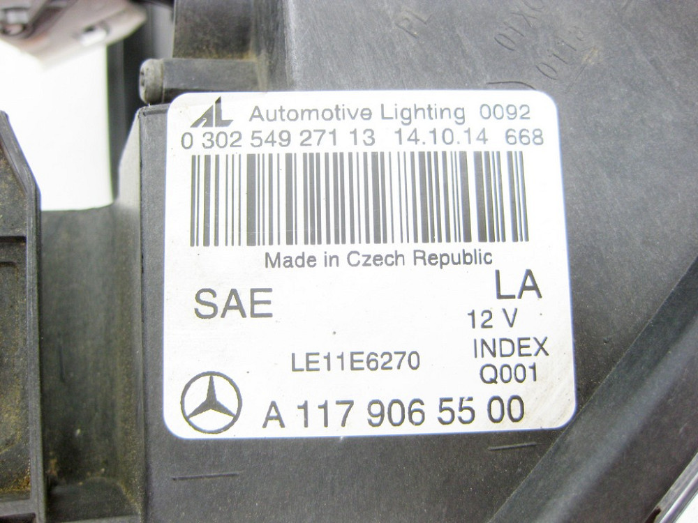 Mercedes-Benz  A1179066700 Фара ліва бі-ксенон USA CLA Shooting Brake X117 CLA C117 Одеса - фото 11