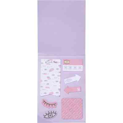 Бумага для заметок Yes с липким слоем Donna в наборе, 8x20 листов (170278) Винница