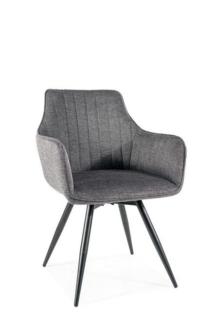 Стілець BALLO BREGO чорний каркас/темно-сірий 18 Київ - фото 9