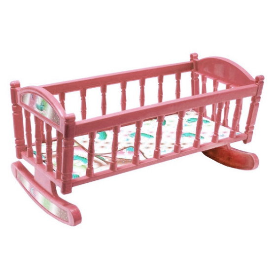 Ліжечко для ляльок Барбі S0013 ліжечко-качалка  S0013(Coral) Вінниця