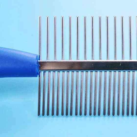 Двусторонняя расческа для собак и кошек, 17 см Киев