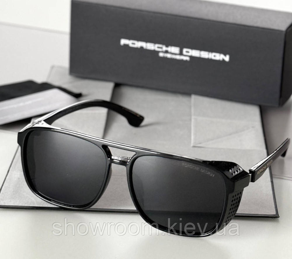 Чоловічі сонцезахисні окуляри з поляризацією Porsche Design (219) Київ - фото 1