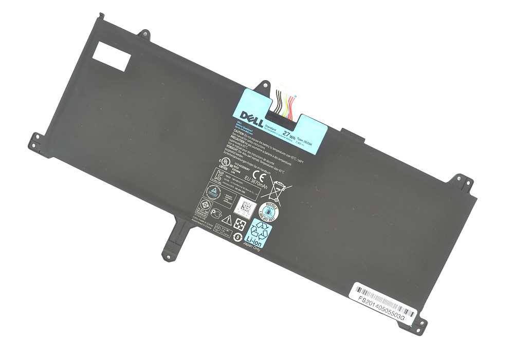 Аккумулятор для ноутбука Dell JD33K XPS 10 7.4V Black 3670mAh Orig Вінниця - фото 5