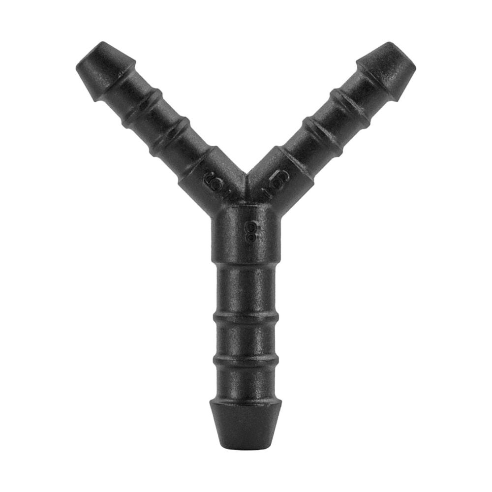 Фитинг штуцер з'єднувач шлангів універсальний (6х6х8 мм) Київ - фото 1