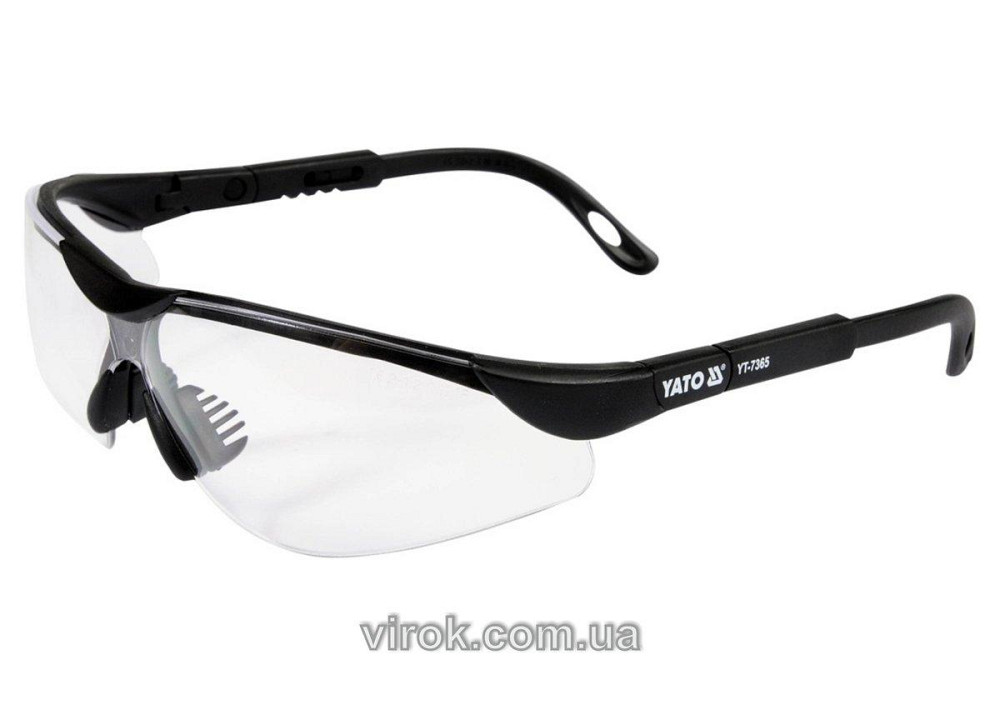 Окуляри захисні YATO відкриті, прозорі [12/240] Одесса - изображение 1