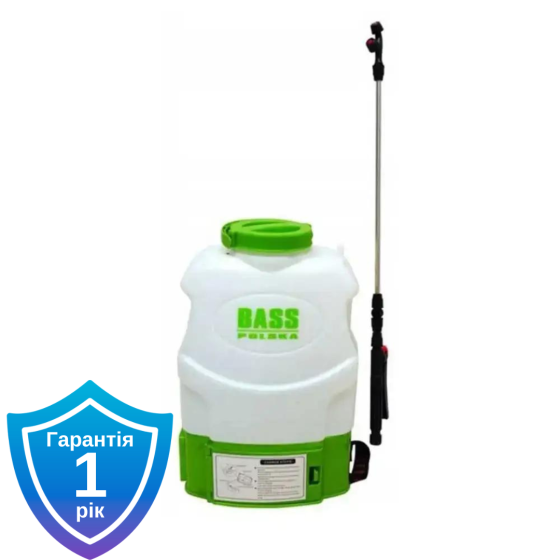 Опрыскиватель ранцовый аккумуляторный Bass Polska 8616 16 л Киев