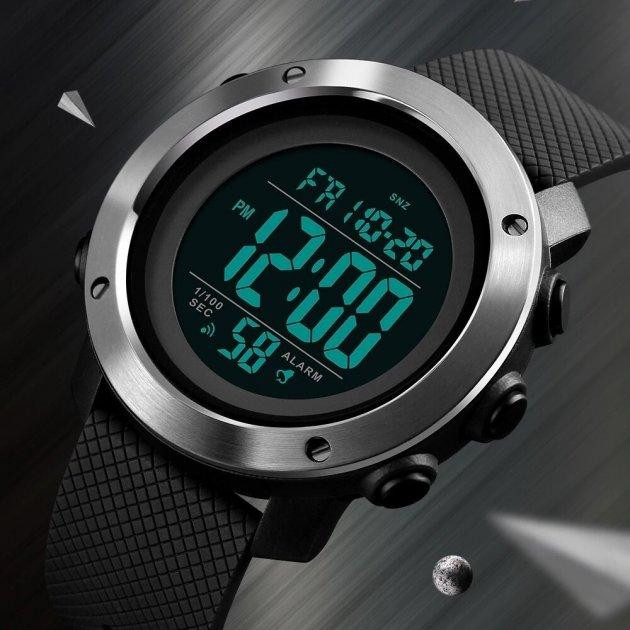 Мужские наручные спортивные часы Skmei 1416 Черный Винница - изображение 9