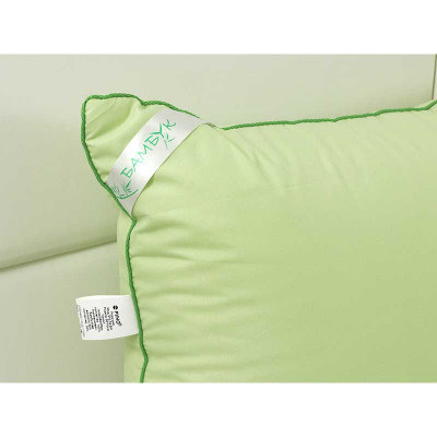 Подушка Руно Бамбуковая салатовая 70х70 см (313.52БКУ_Салатовий) Винница - изображение 4